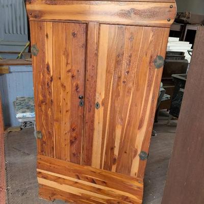 Cedar-Master 2 Drawer Armoire 