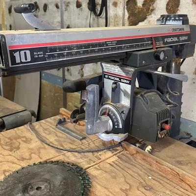 Craftsman 10 Inch Radial Saw