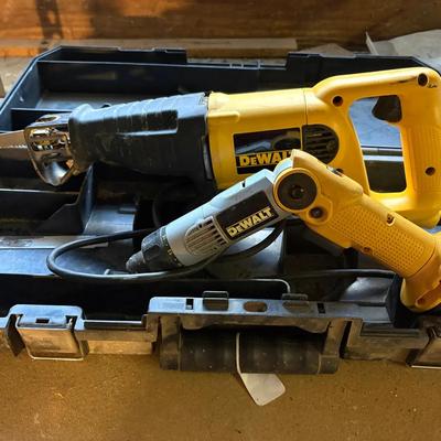 DeWalt Reciprocating Saw & Versatile 2 Position Screwdriver 