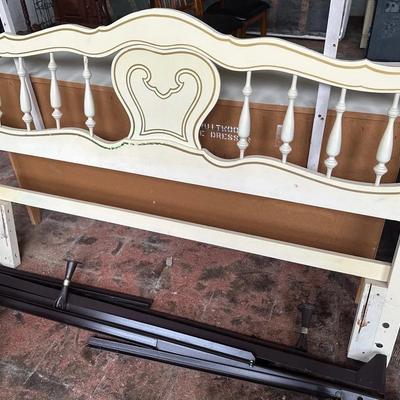 French Provincial Style Cream Headboard
