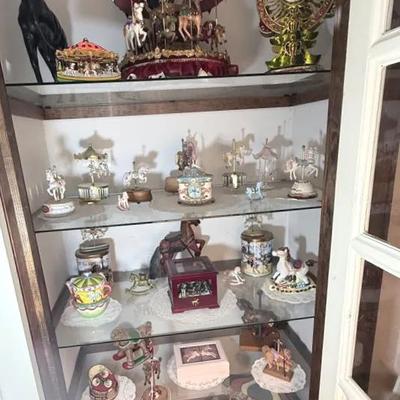Mixed Lot Of Carousel Decor 