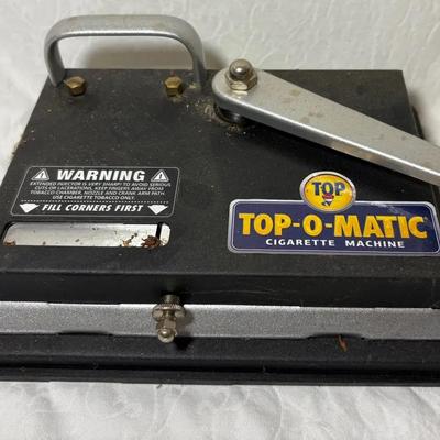 Top-O-Matic Cigarette Machine