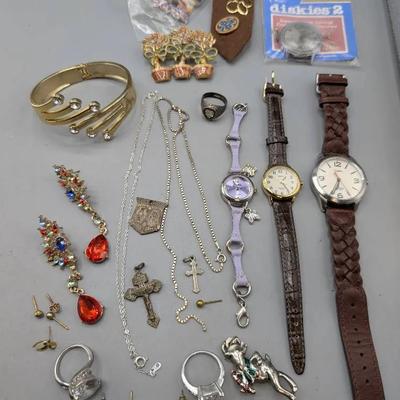 Group Of Watches & Jewelry 