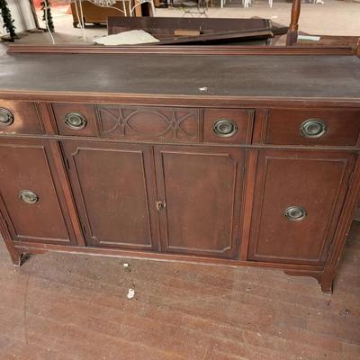 Vintage Mahogany Sideboard 
