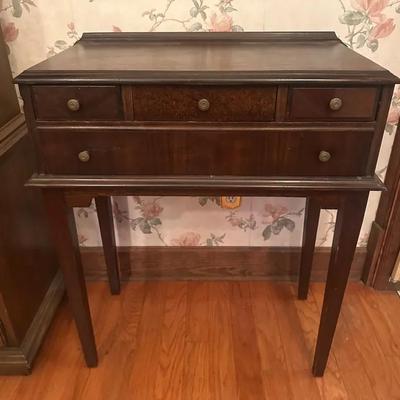 Antique Small Foyer Table #1
