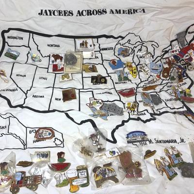 Jaycees Across America Collectible Pins