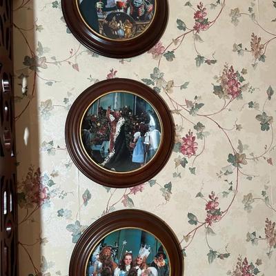 Set Of 6 50th Anniversary Commemorative Plates - Wizard Of Oz 