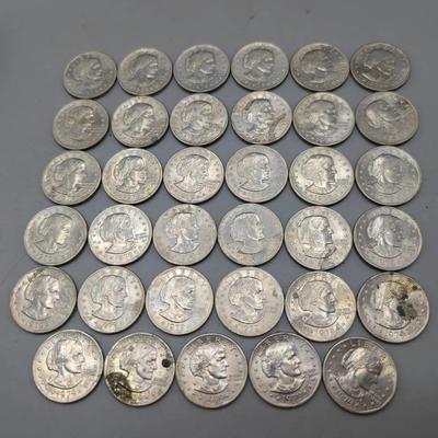 Thirty Five 1979 Susan B. Anthony Dollars