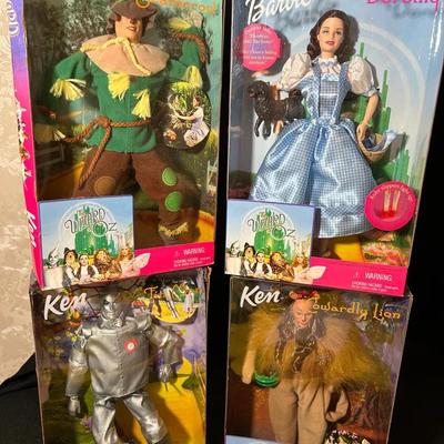 Ken & Barbie Wizard Of Oz Collection Dolls - NIB