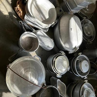 Group Of Aluminum Cookware 