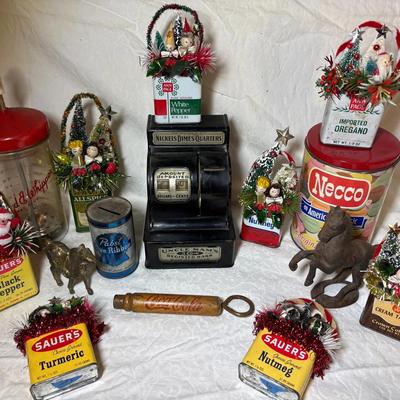 Vintage Banks, Tins & Other Collectibles