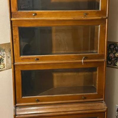 Four Tier Barrister Bookcase #1
