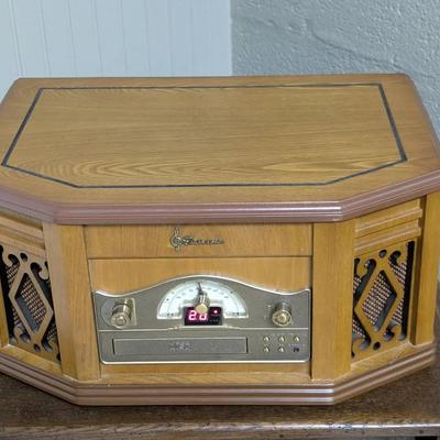 Emerson 4-in-1 Record/CD/Cassette Player & Radio