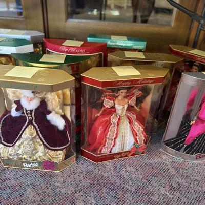 Sale Photo Thumbnail #130: Holiday Barbies 