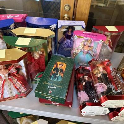 Sale Photo Thumbnail #129: Holiday Barbies 