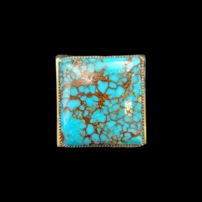 14K Yellow Gold Turquoise Ring, NAGL #1124538