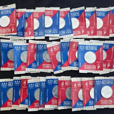 32 1996 USA Olympic Sport Medallions - New in Package