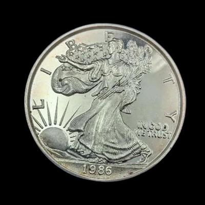 1 Troy Pound Pure Silver Round