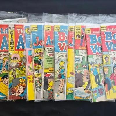 12 Old Archie and Others Comic Books