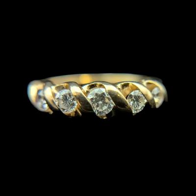14k Yellow Gold Diamond Ring, NAGL #1211490