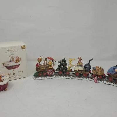 Danbury Mint "Winnie The Pooch Christmas Train " and More 