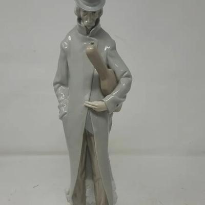 Lladro "Old Man with Violin" Figurine 