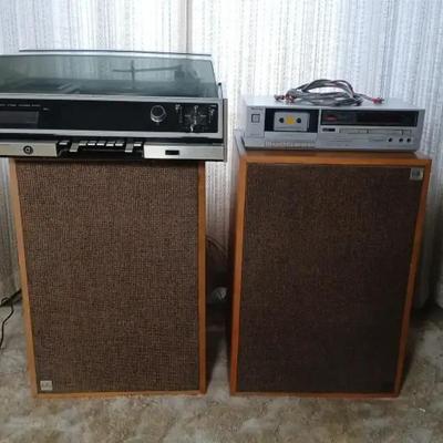 Vintage Sears Stereo System And More 