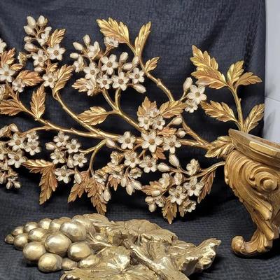 Shelves, Grapes, and Flowers