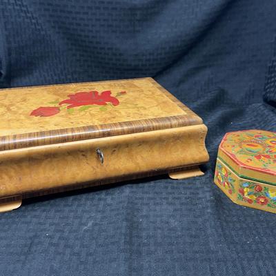 Czechoslovakia Jewelry Boxes