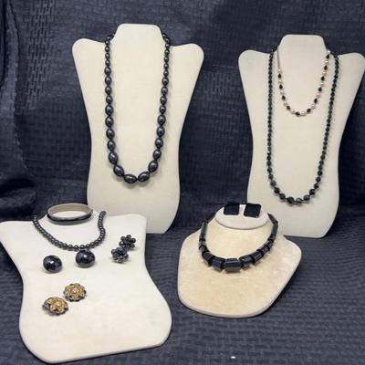 Black Costume Jewelry