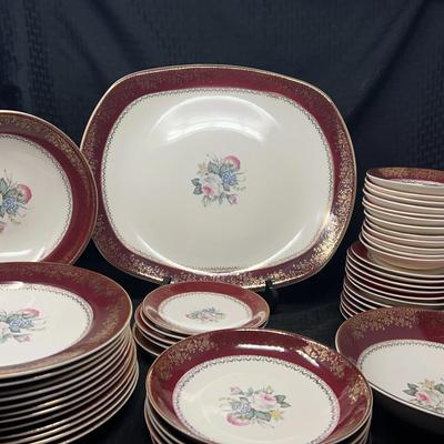 Tudor Rose China By Georgian 