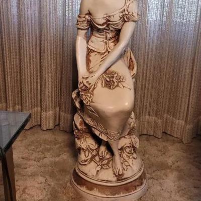 Ceramic Statue of a Girl