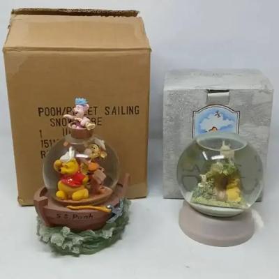 Winnie The Pooh Snow Globes