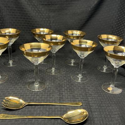 Crystal Martini Glasses