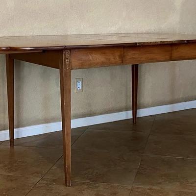 MCM Drop Leaf Table