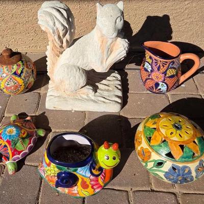 Garden Squirrel & Talavera 