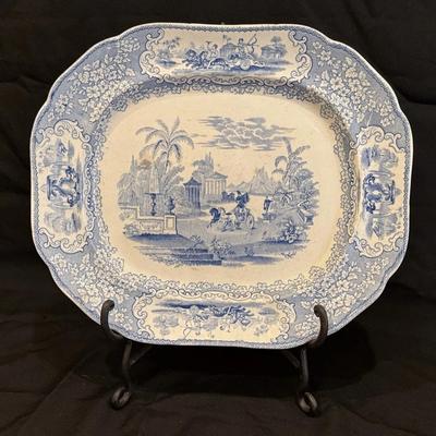 Vintage Triumph Platter, J & M.P. Bell Co. 