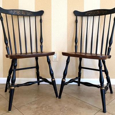 Hitchcock Maple Stenciled Chairs #2