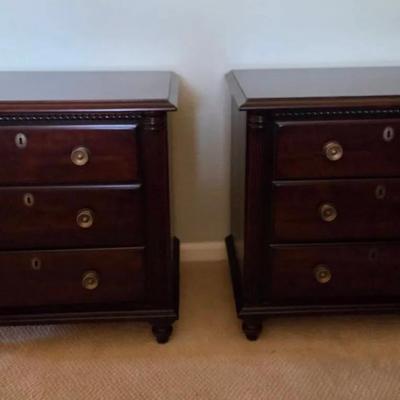 Durham "Savile Row" Night Stands 