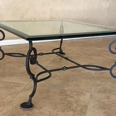 Wrought Iron Coffee Table