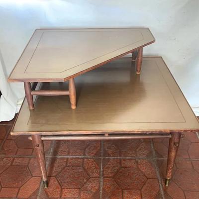 MidCentury Modern 2-Tier End Table