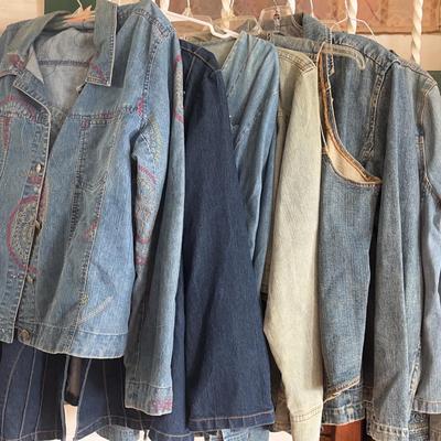 Ladies’ Denim Wear: Over-Shirts and Tops - Size L-2X