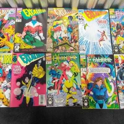 Excalibur & Xcalibre Comics Lot # 3
