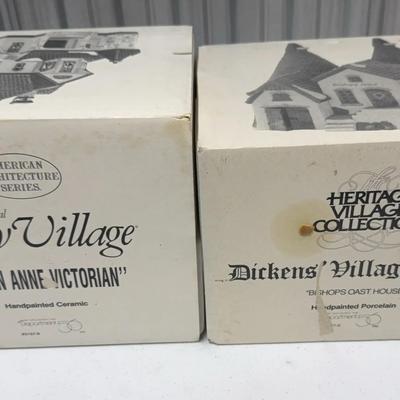 Hand Painted Ceramic Village Series 