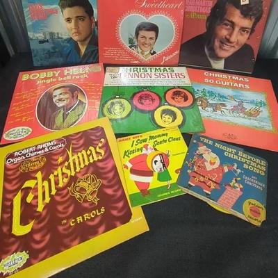 Christmas LPs And 45s