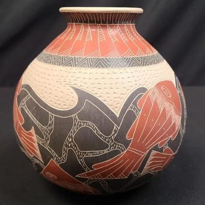 Hector Quintana Signed Pottery