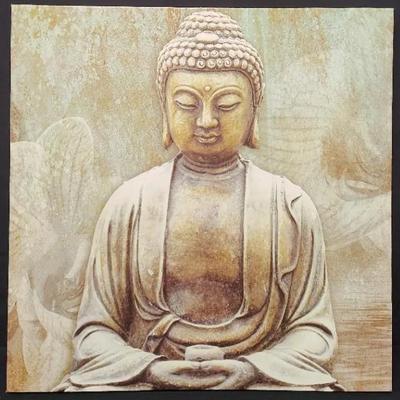 Buddha-licious Bliss: Serene Enlightenment Wall Art