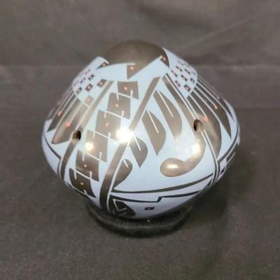 Mata Ortiz Style Pottery Piece Signed By N. Andrew Hdez (Hernandez)