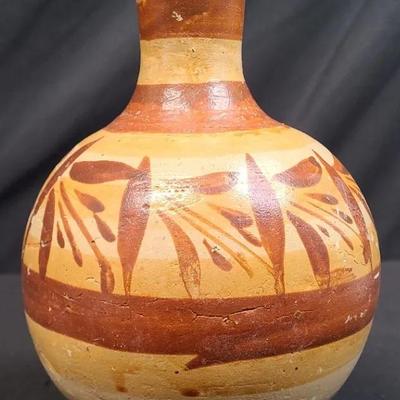 Earthtone Elegance - Mexican Pottery Vase