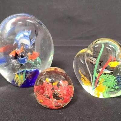 Awesome Aquatic Themed Paperweights #2